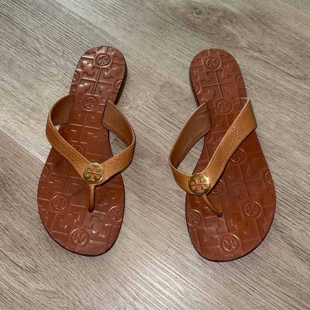 Tory Burch Leather Sandals